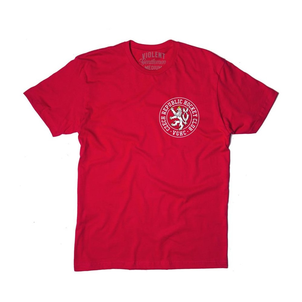 Violent Gentlemen World Cup Short Sleeve Hockey Shirt Czech Republic-  Senior Senior