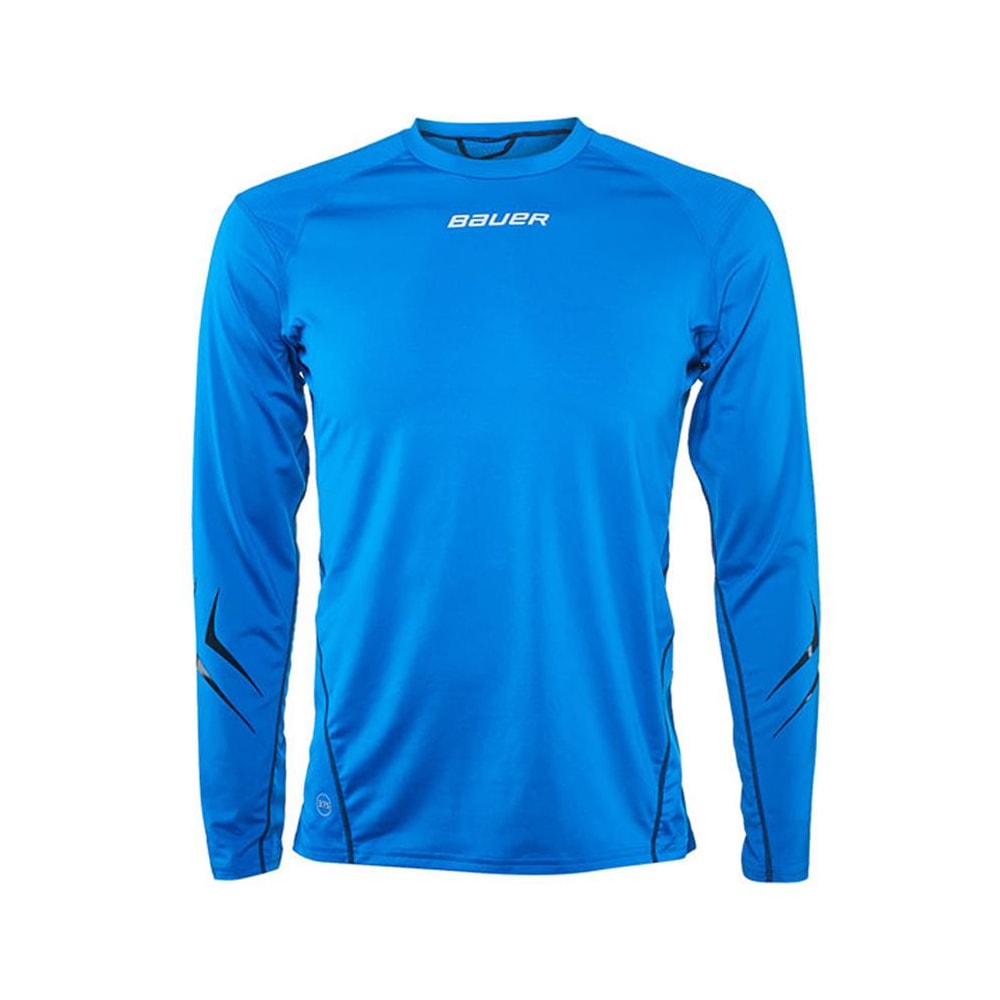 Bauer LE Premium Long Sleeve Grip Hockey Crew Top 2017 Youth