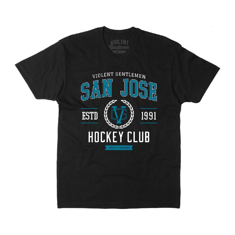 Violent Gentlemen San Jose Hockey Club Tee Mens