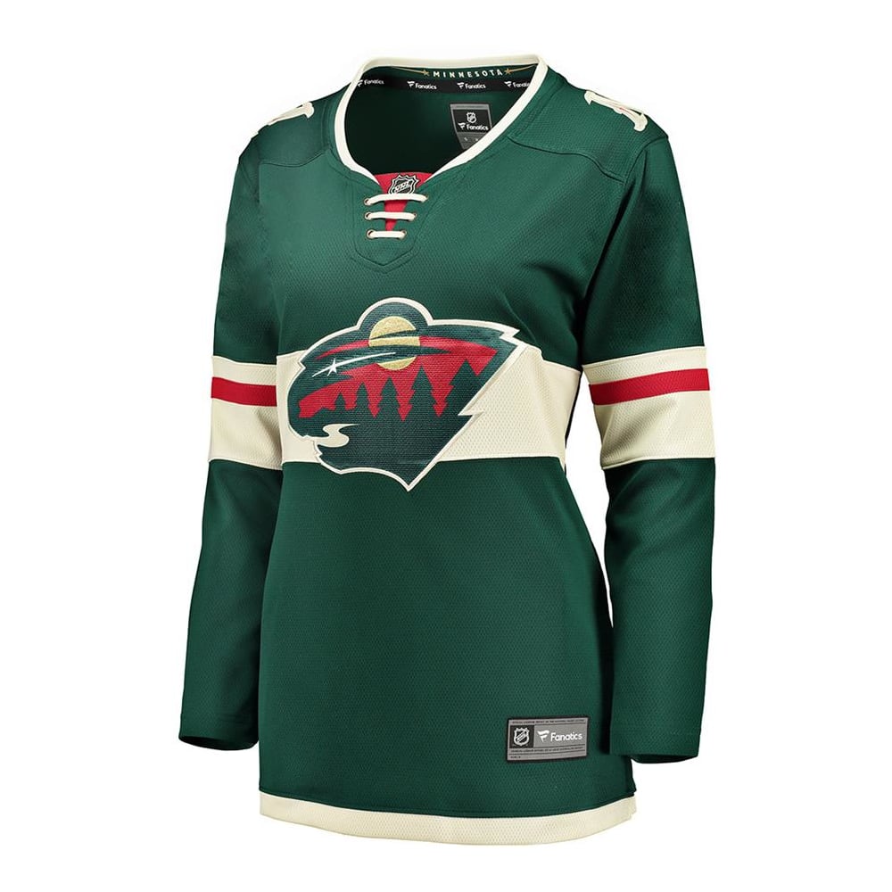 Fanatics Minnesota Wild Replica Jersey Womens Pure Hockey Equipment