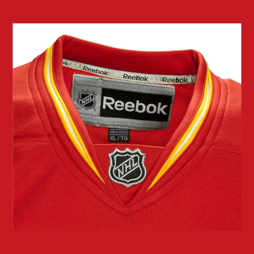 Reebok calgary flames jersey hot sale
