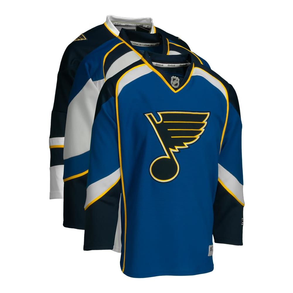 Blues reebok jersey clearance