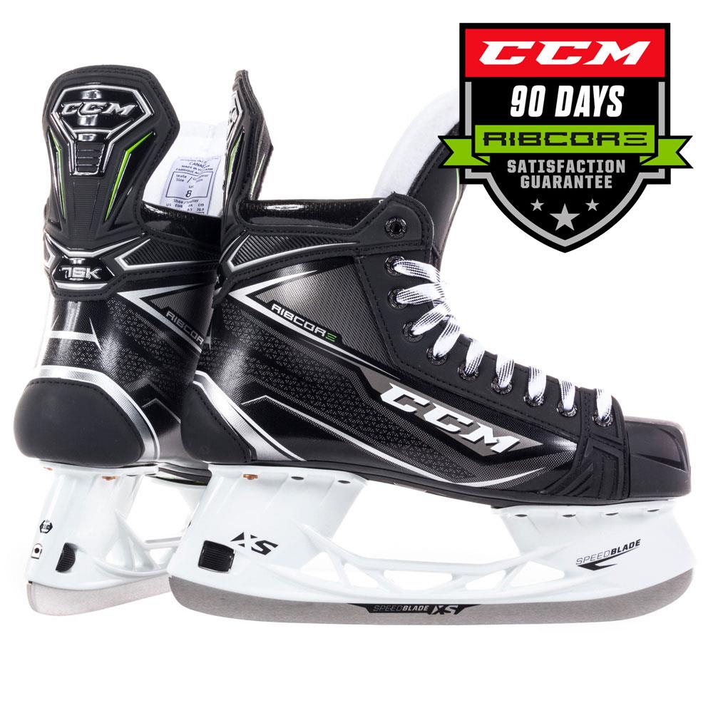 アイスホッケー CCM RIBCORE 細う 76K スケート 7.5 EE