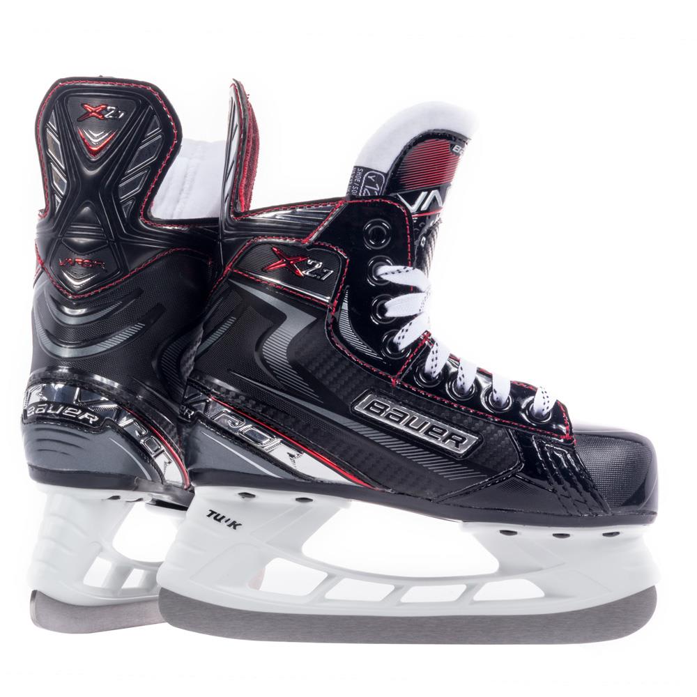 Bauer Vapor X2.7 Junior Ice Skates – Sizes 6-12, Wide Fit Available
