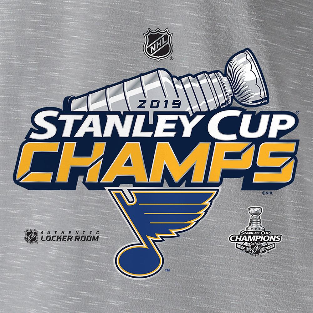 Fanatics St. Louis Blues 2019 Stanley Cup Champions Locker Room Tee Adult Pure Hockey Equipment