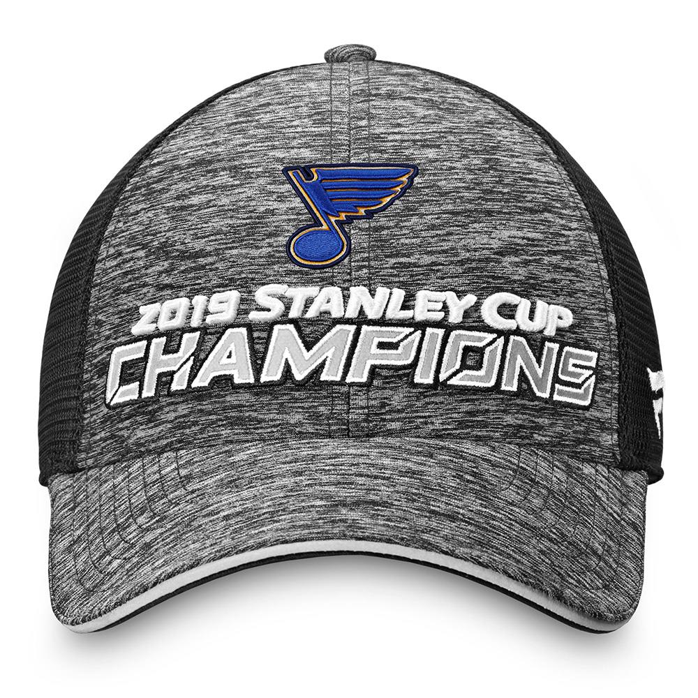 Fanatics St. Louis Blues 2019 Stanley Cup Champions Cap Adult Pure Hockey Equipment
