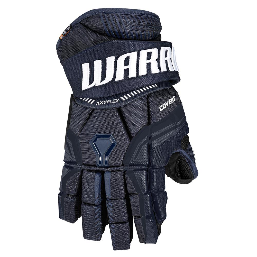 New Warrior Covert QRE3 Junior Ice Hockey Player Gloves 12" inch JR Black Yellow 