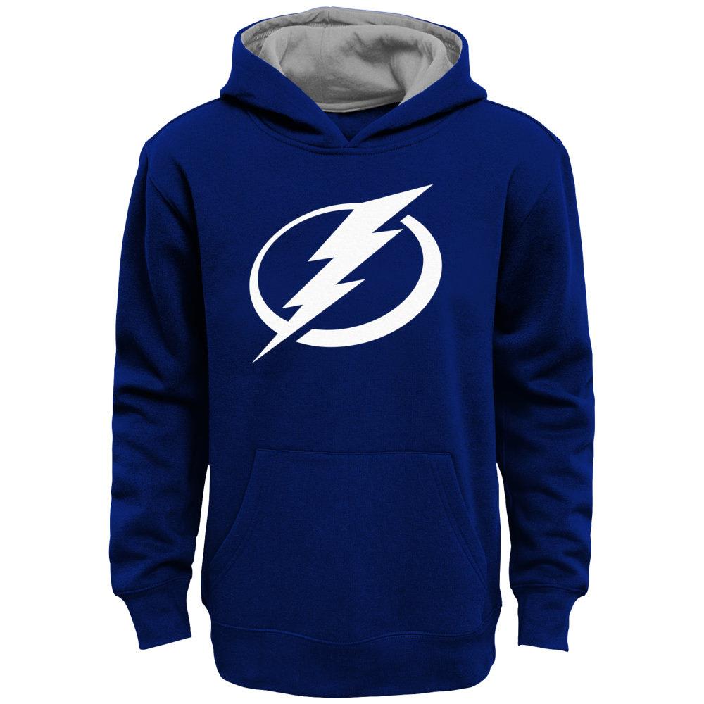 Outerstuff NHL Youth Tampa Bay Lightning Prime Alternate White Pullover Hoodie, Boys', Large