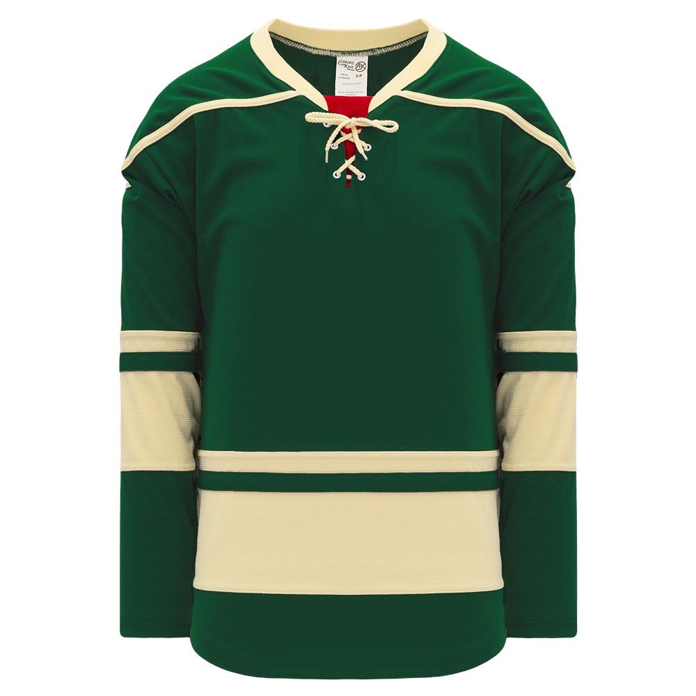 Athletic Knit H550B Gamewear Hockey Jersey - Minnesota Wild