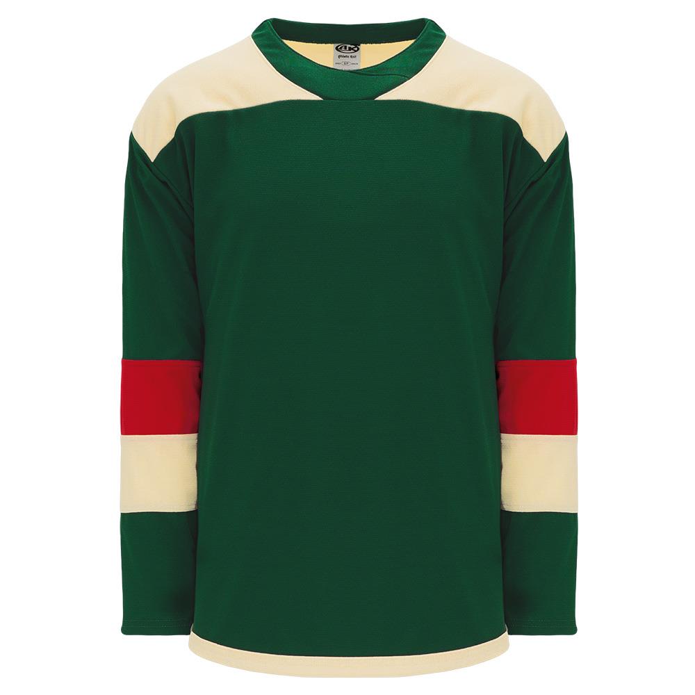 Athletic Knit H550B Gamewear Hockey Jersey - Minnesota Wild