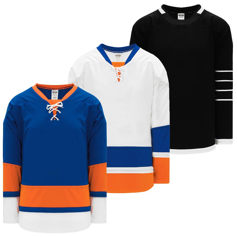 Athletic Knit H550B Gamewear Hockey Jersey New York Islanders Senior Pure Hockey Equipment