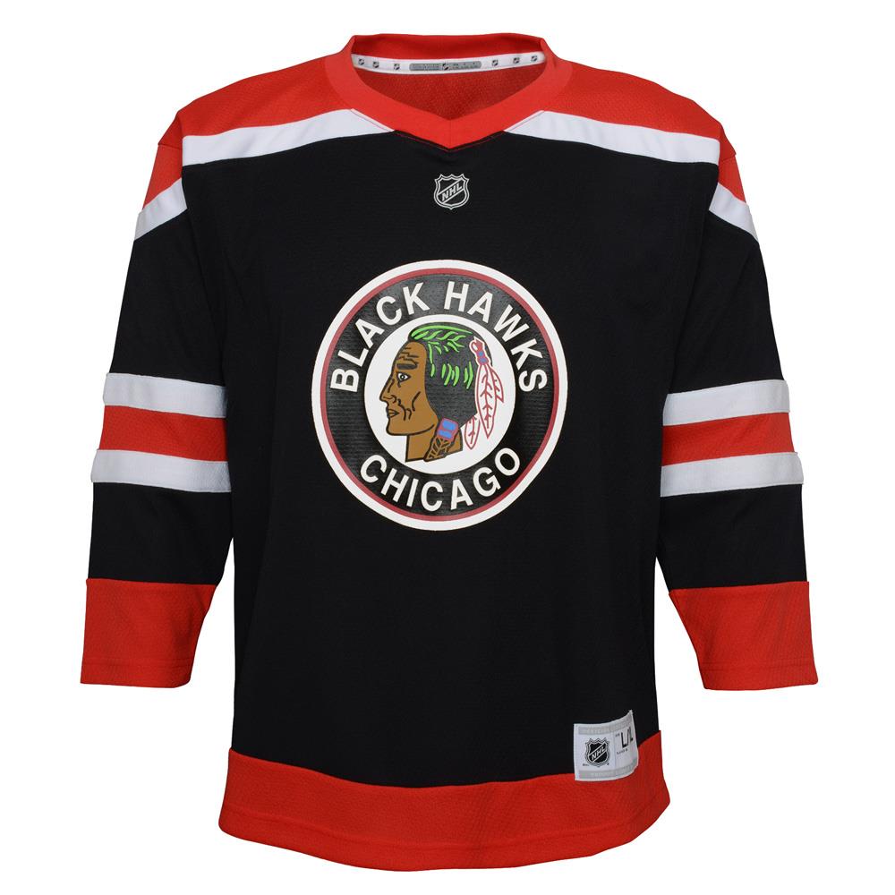 Adidas Chicago Blackhawks Reverse Retro Replica Jersey - Youth Adidas Chicago Blackhawks Reverse Retro Replica Jersey - Youth