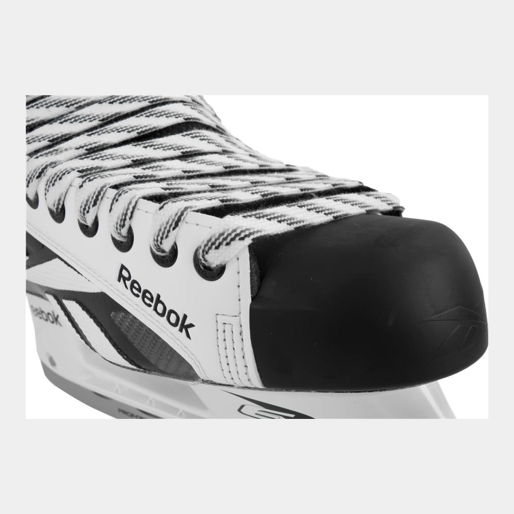Reebok 11K White Pump Ice Skates Junior Pure Hockey Equipment