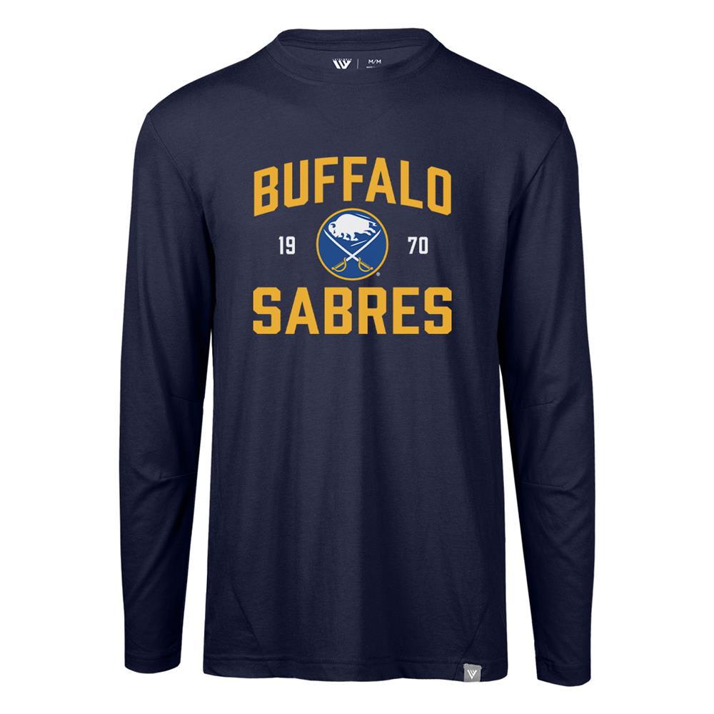Levelwear Fundamental Thrive Long Sleeve Tee Shirt Buffalo Sabres Adult