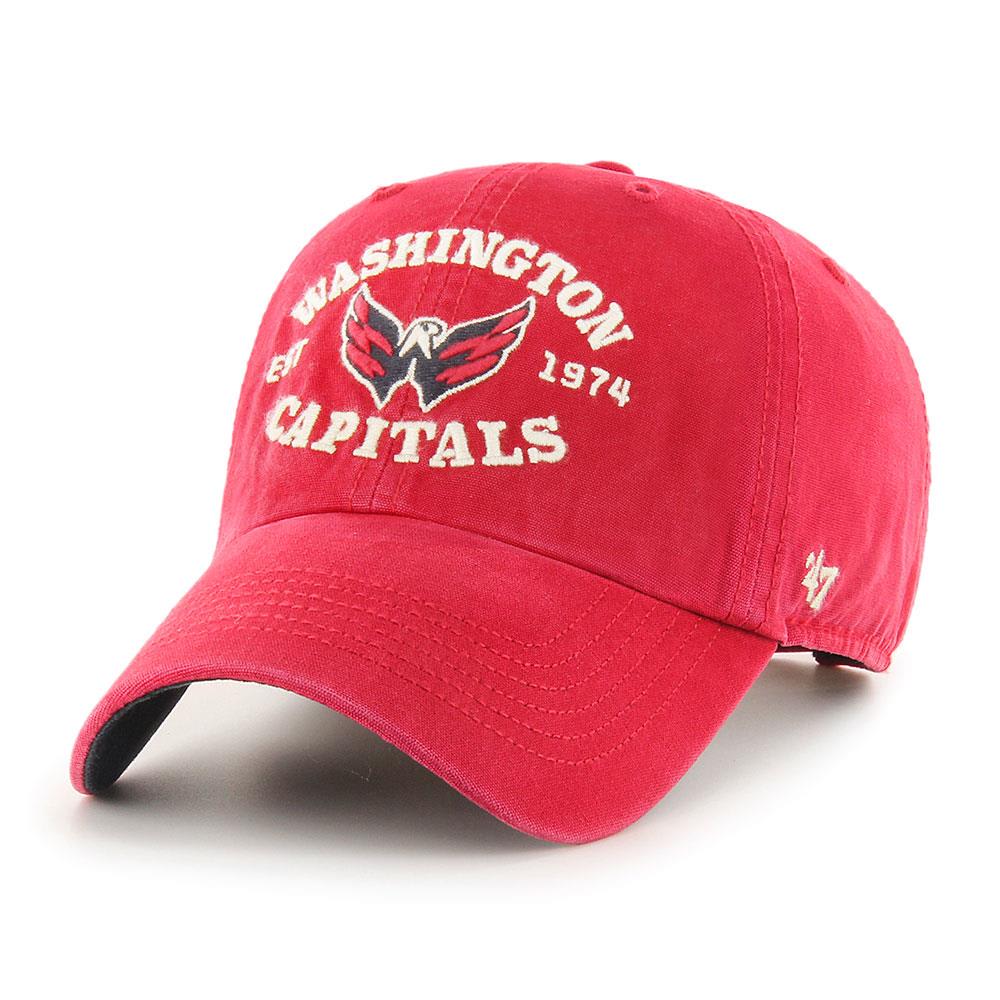 47 Brand Brockman Clean Up Cap Washington Capitals Adult