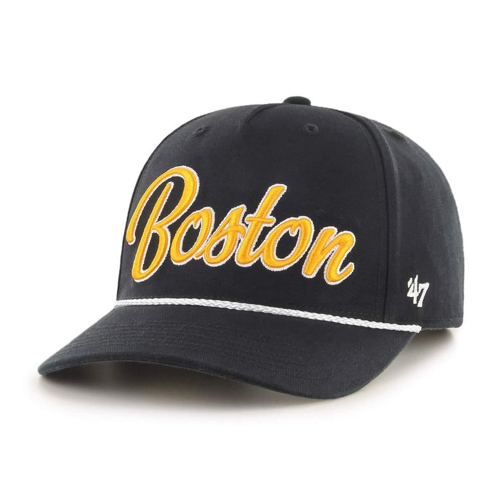 47 Brand Overhand Script MVP Cap Boston Bruins Adult