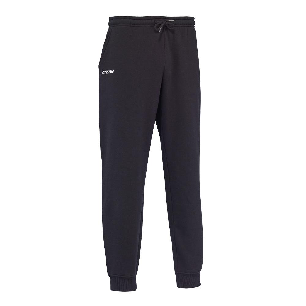 CCM Team Fleece Cuffed Jogger Black Youth S