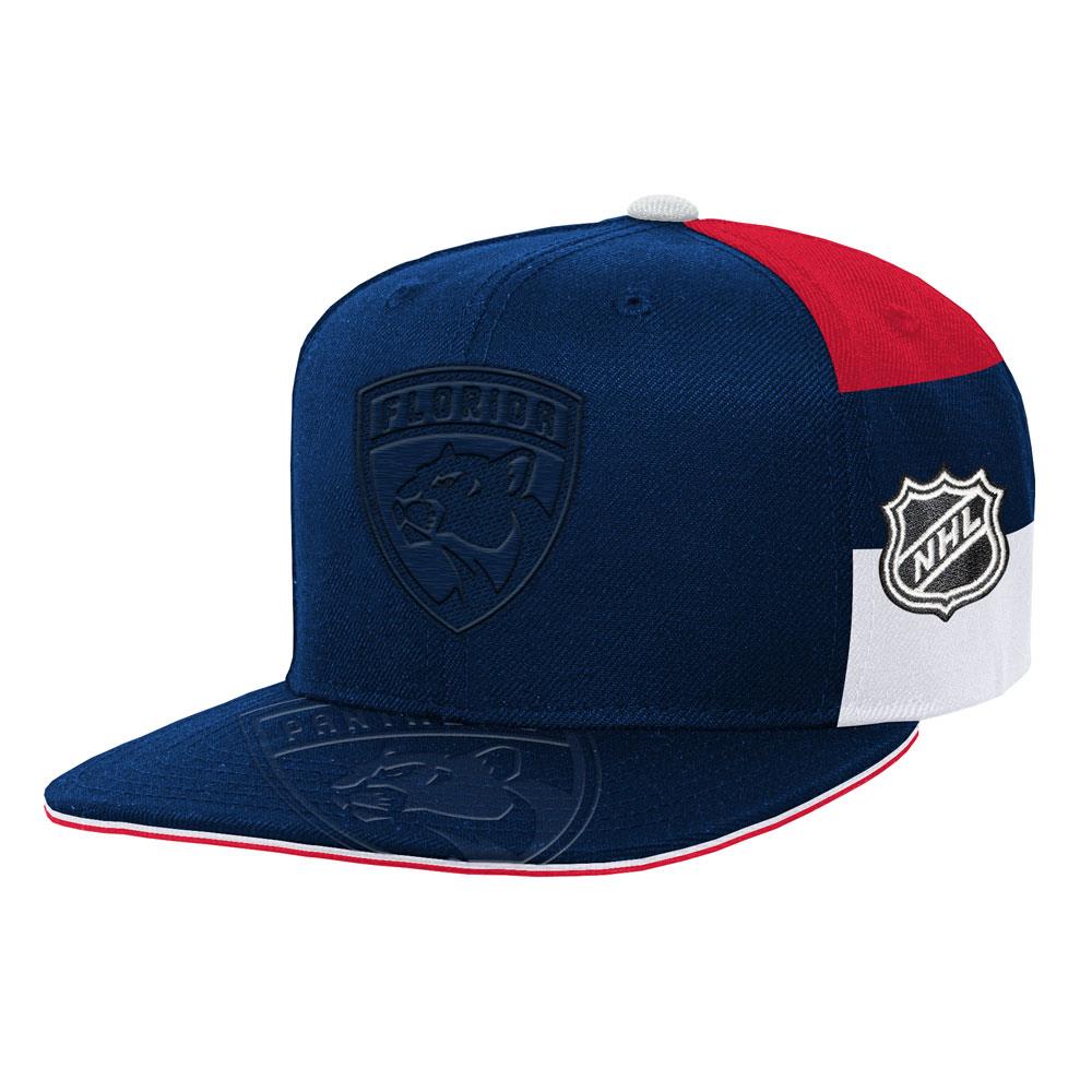 Outerstuff Face-Off Structured Adjustable Hat Florida Panthers Youth