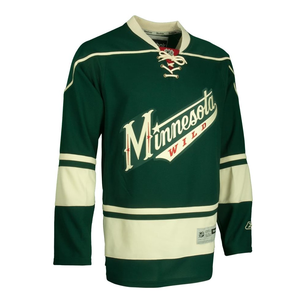 Minnesota Wild Sweater Youth Large Green White Hoodie Sweatshirt NHL Hockey  Boys
