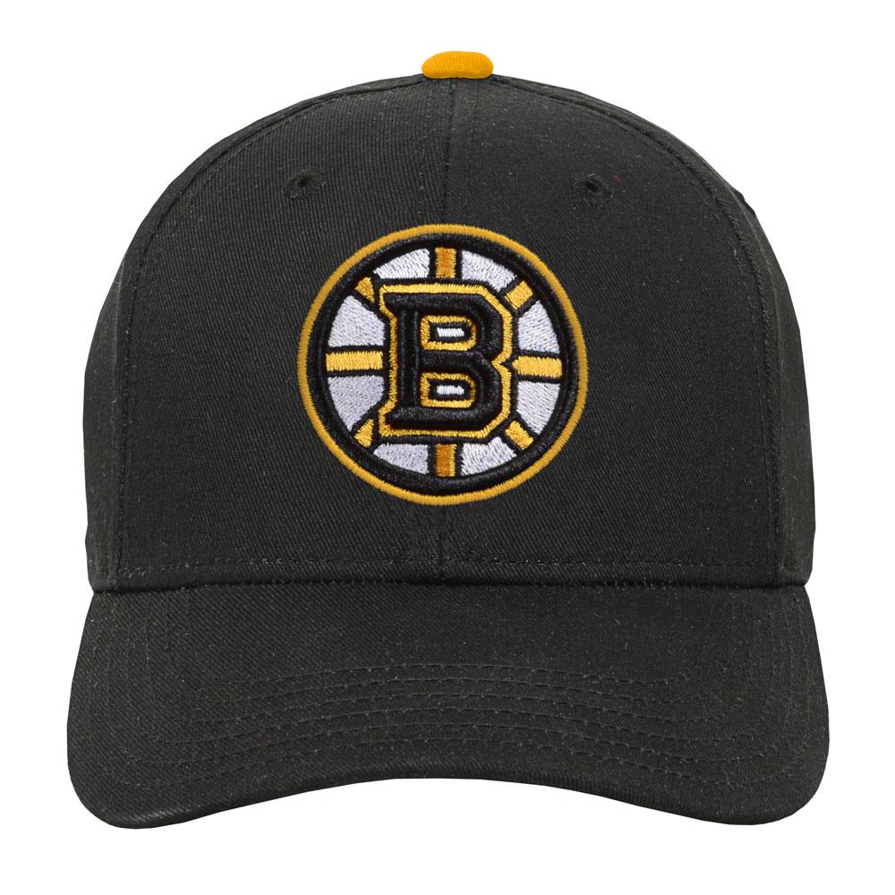 Outerstuff Precurved Snapback Hat Boston Bruins Youth Pure Hockey Equipment