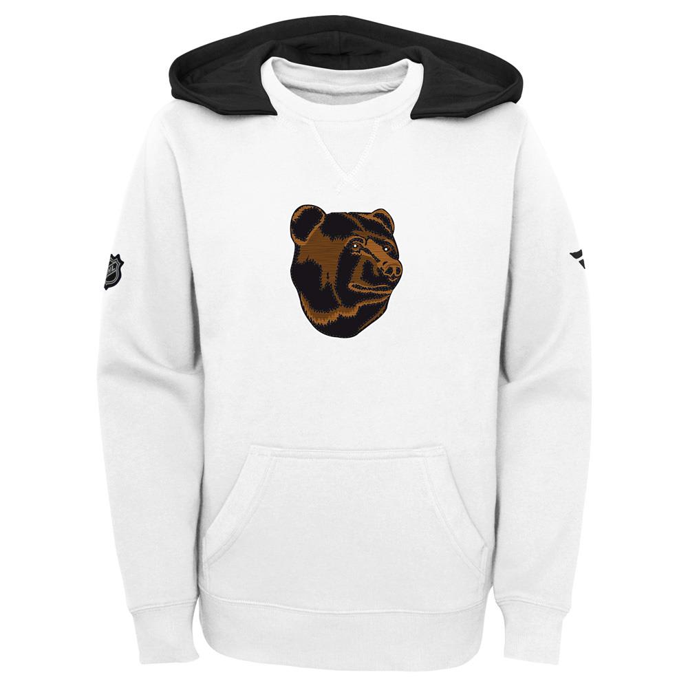 Outerstuff Reverse Retro Pullover Fleece Hoodie - Boston