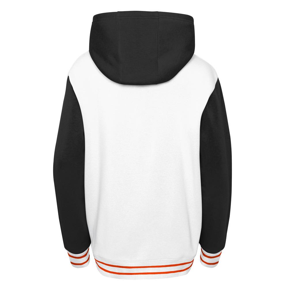 Outerstuff Reverse Retro Script Pullover Fleece Hoodie Philadelphia Flyers Youth