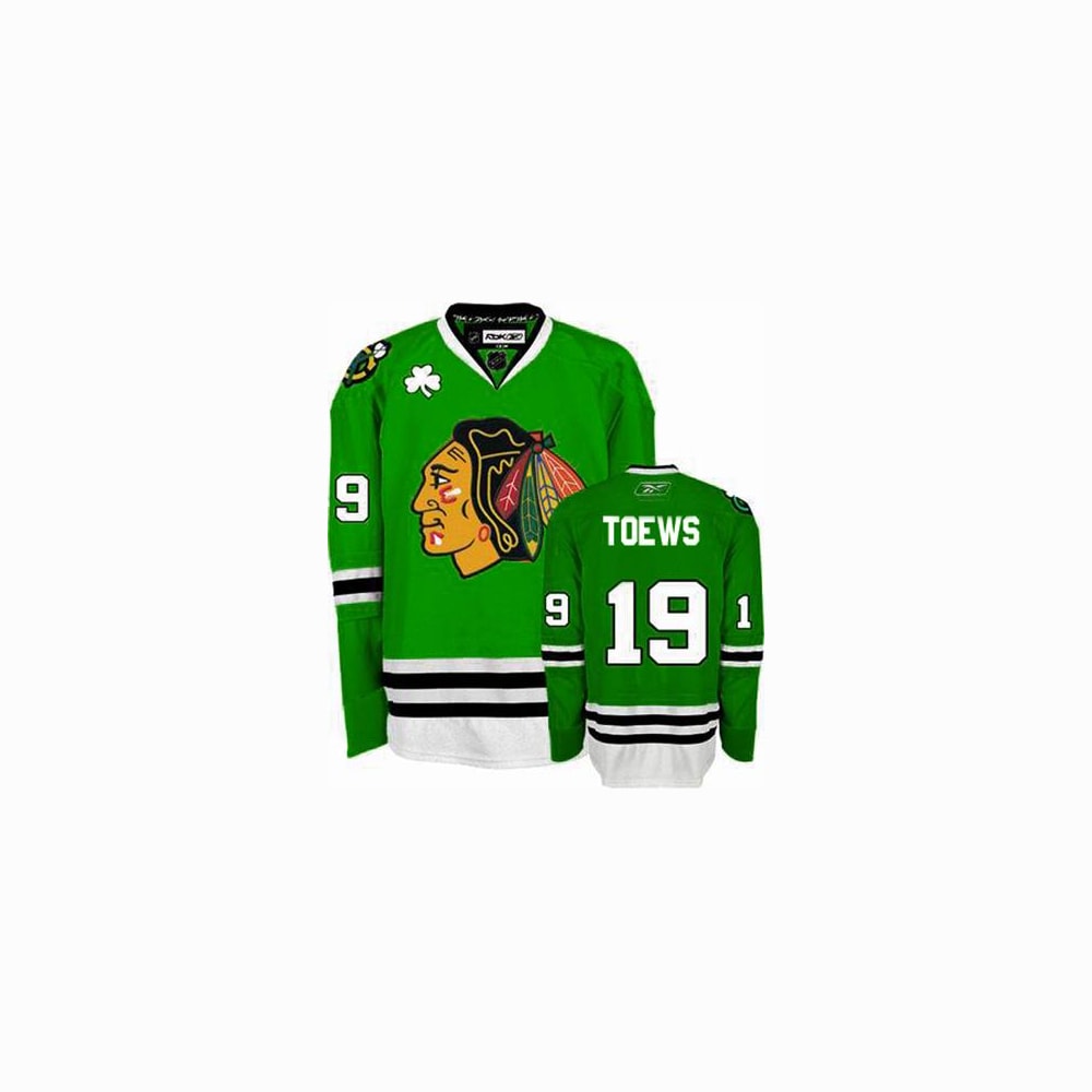 Toews green blackhawks jersey new arrivals