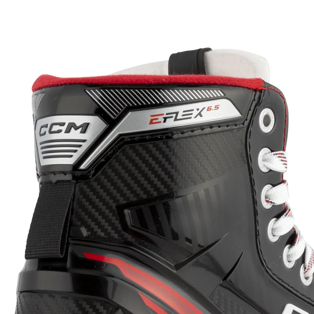CCM EFlex E6.5 Ice Hockey Goalie Skates - Junior | Pure