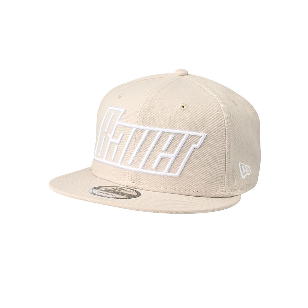 New Era Athletic Logo Retro Flat Brim Fitted Hat