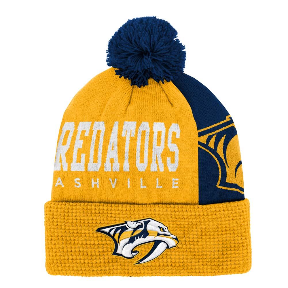 Outerstuff Impact Cuffed Pom Beanie Nashville Predators Youth