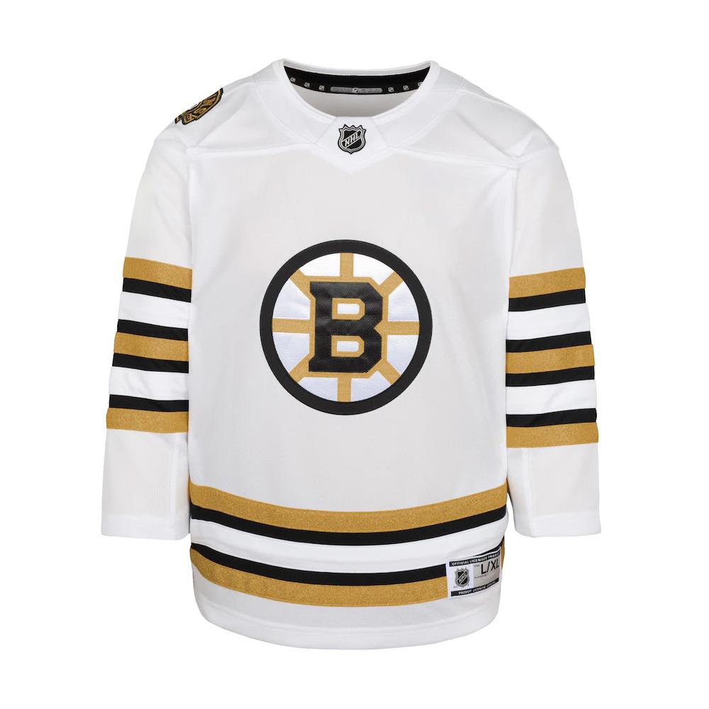 White bruins practice jersey discount
