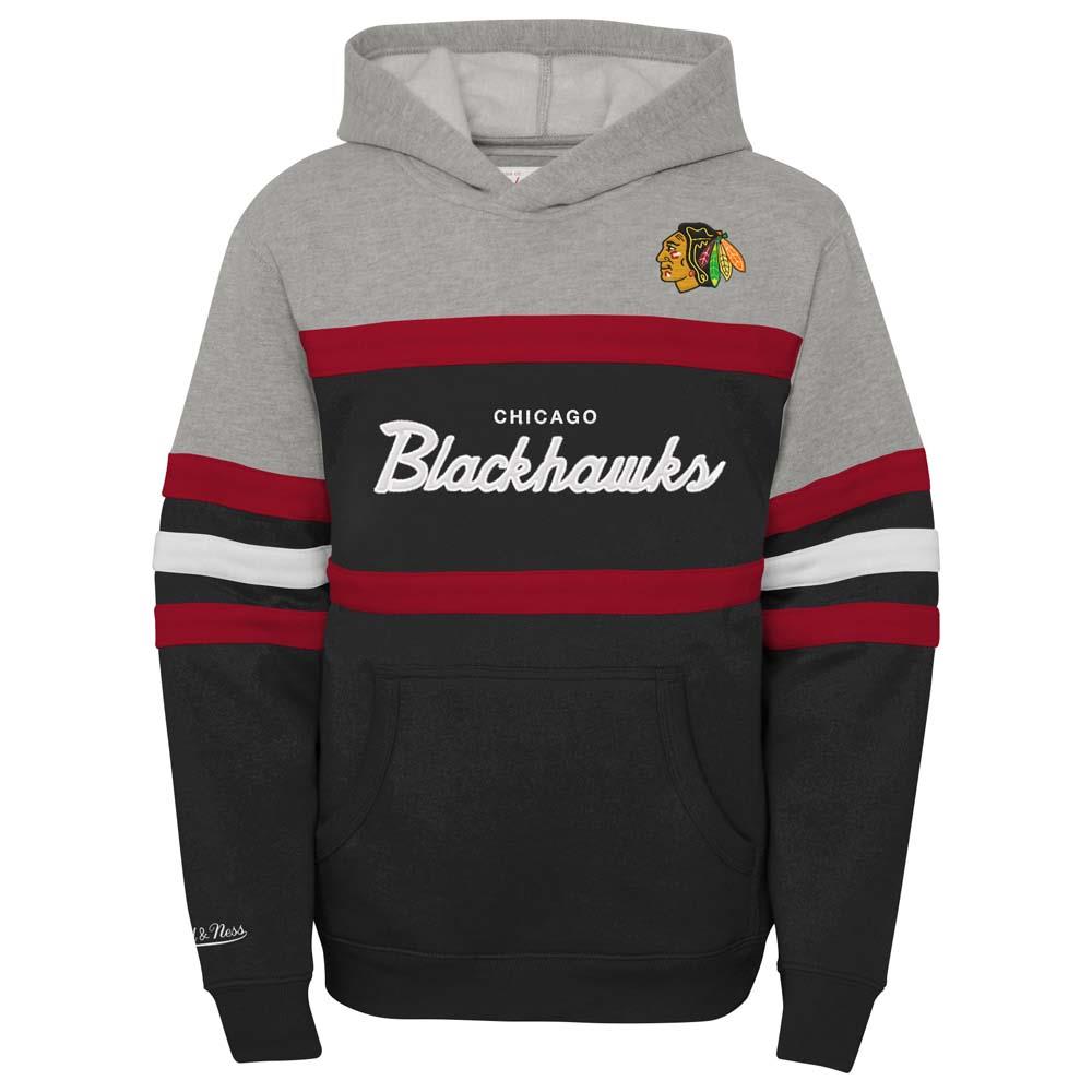 Mitchell Ness Head Coach Hoodie Chicago Blackhawks Youth