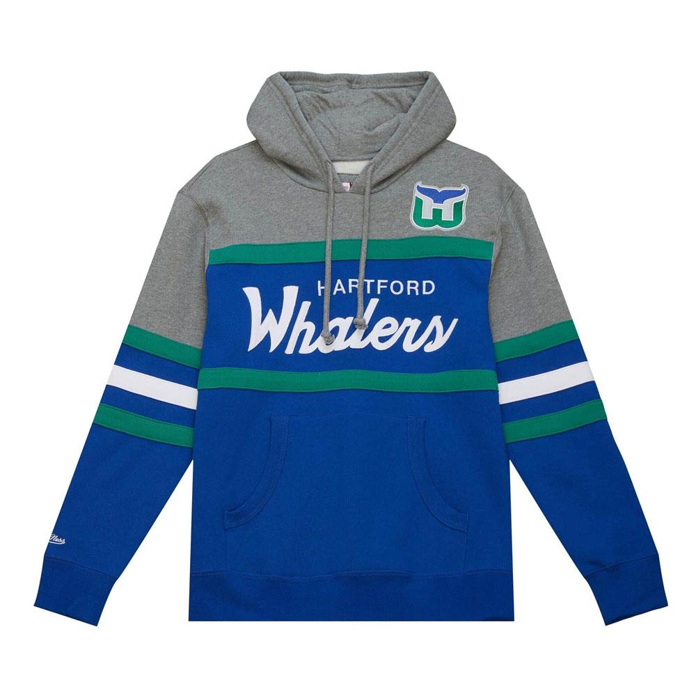 Mitchell Ness Head Coach Hoodie Hartford Whalers Adult Pure Hockey Equipment