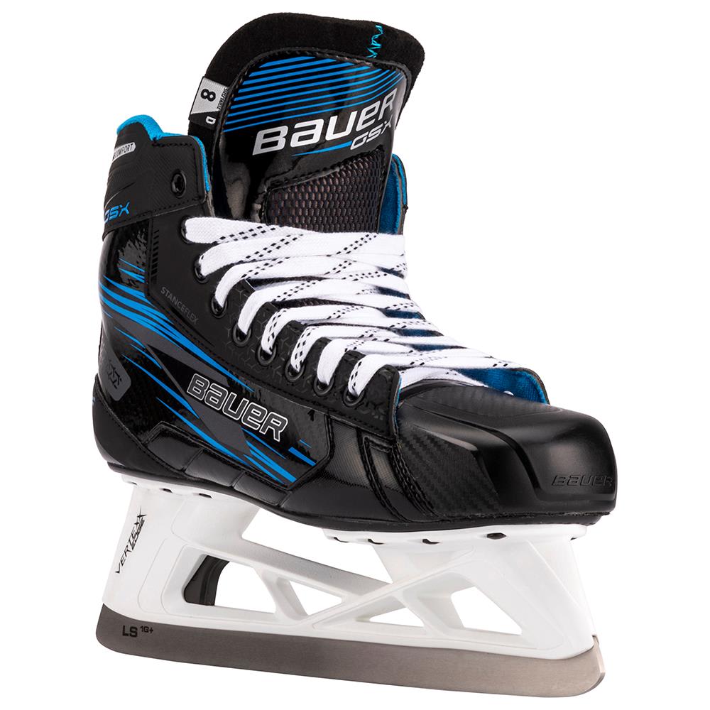 Bauer GSX Ice Hockey Goalie Skates Junior Pure Goalie Equipment
