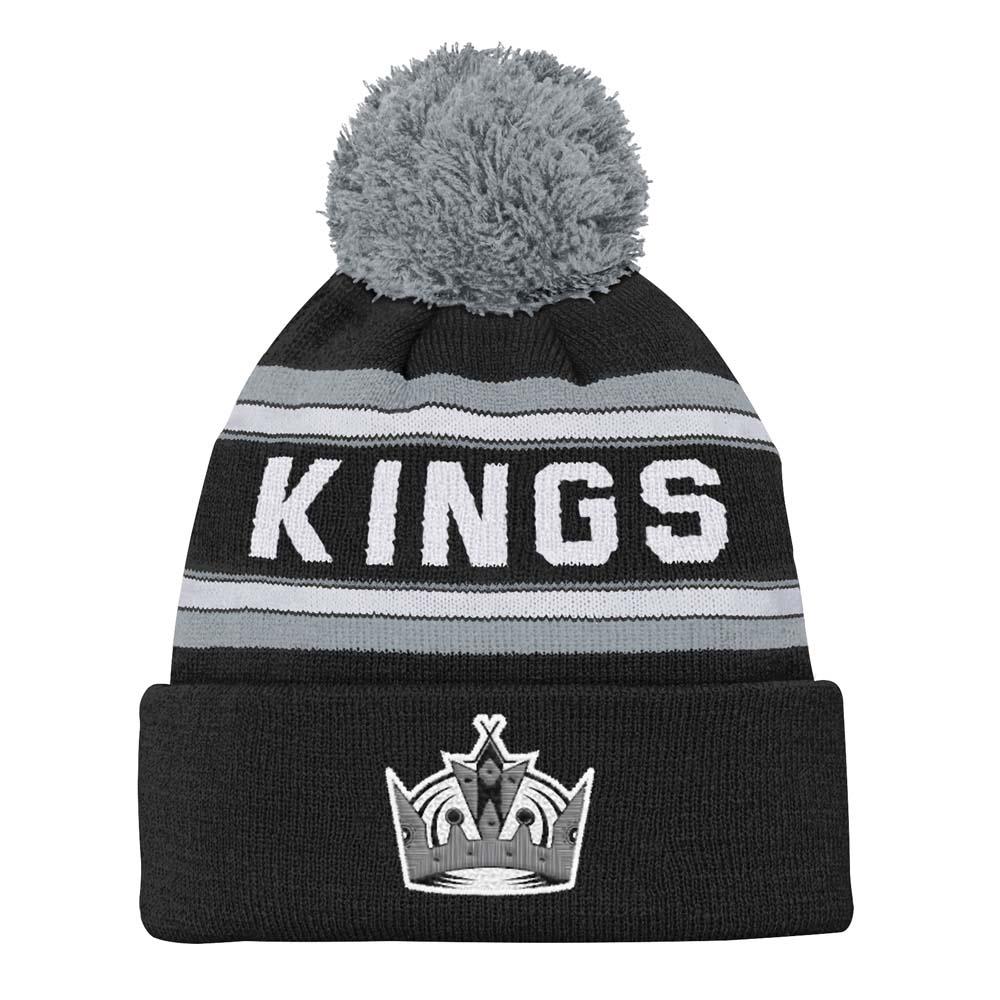 Outerstuff Jacquard Knit Hat LA Kings Youth Pure Hockey Equipment