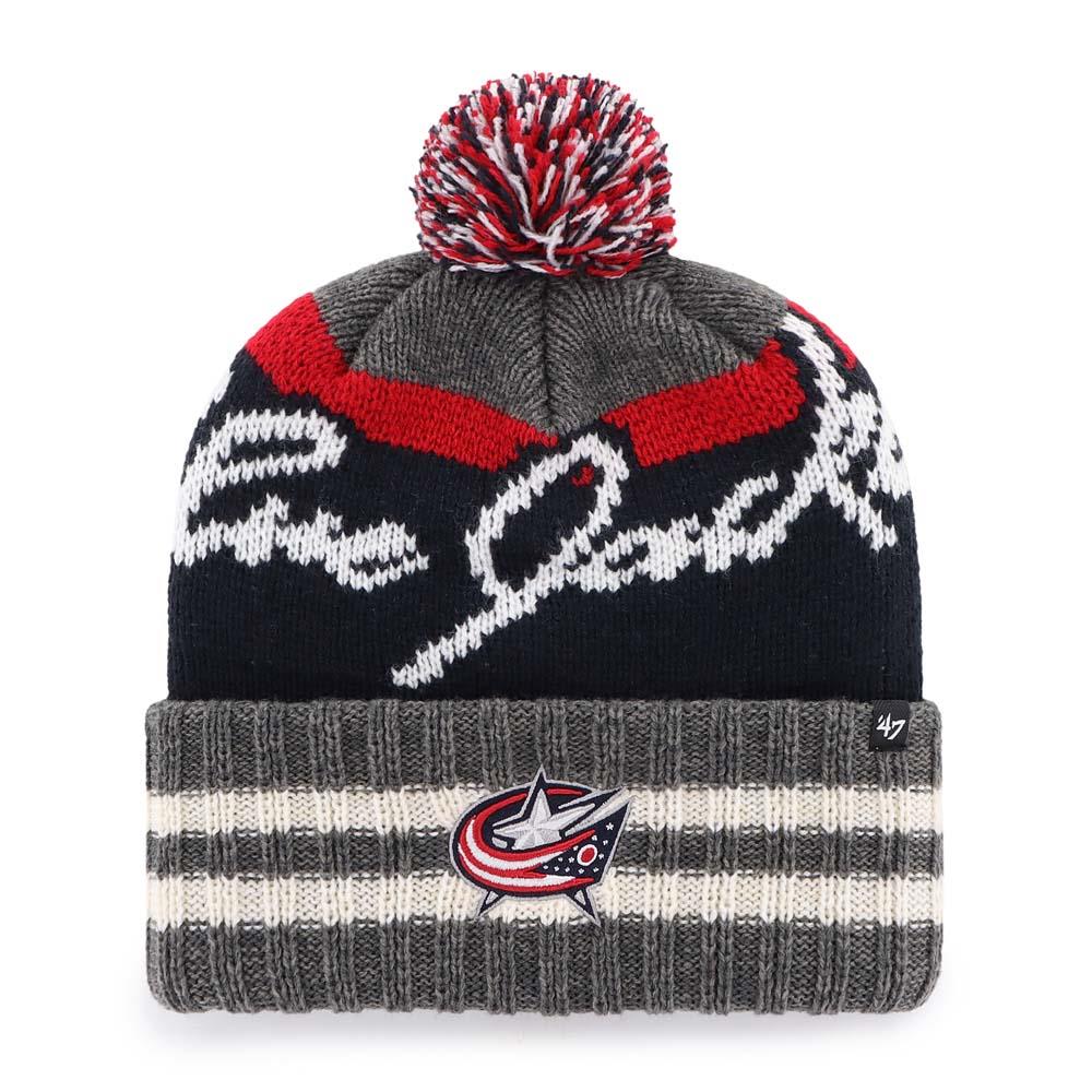 47 Brand Hyperbolic Cuff Knit Hat Columbus Blue Jackets Adult