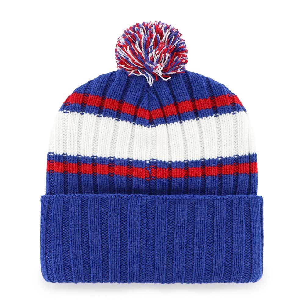 47 Brand Plateau Cuff Knit Hat New York Rangers Adult Pure Hockey Equipment