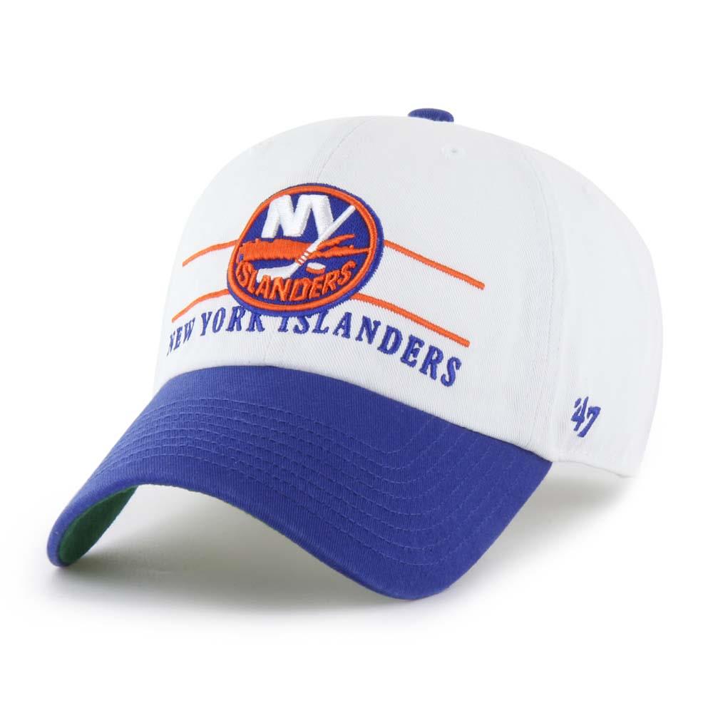 Casquette plate orange et bleue snapback New York Islanders NHL 47