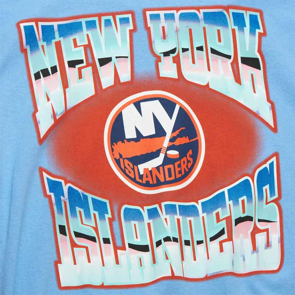 Mitchell Ness Stateside Pastel Short Sleeve T Shirt New York Islanders Adult Pure Hockey Equipment