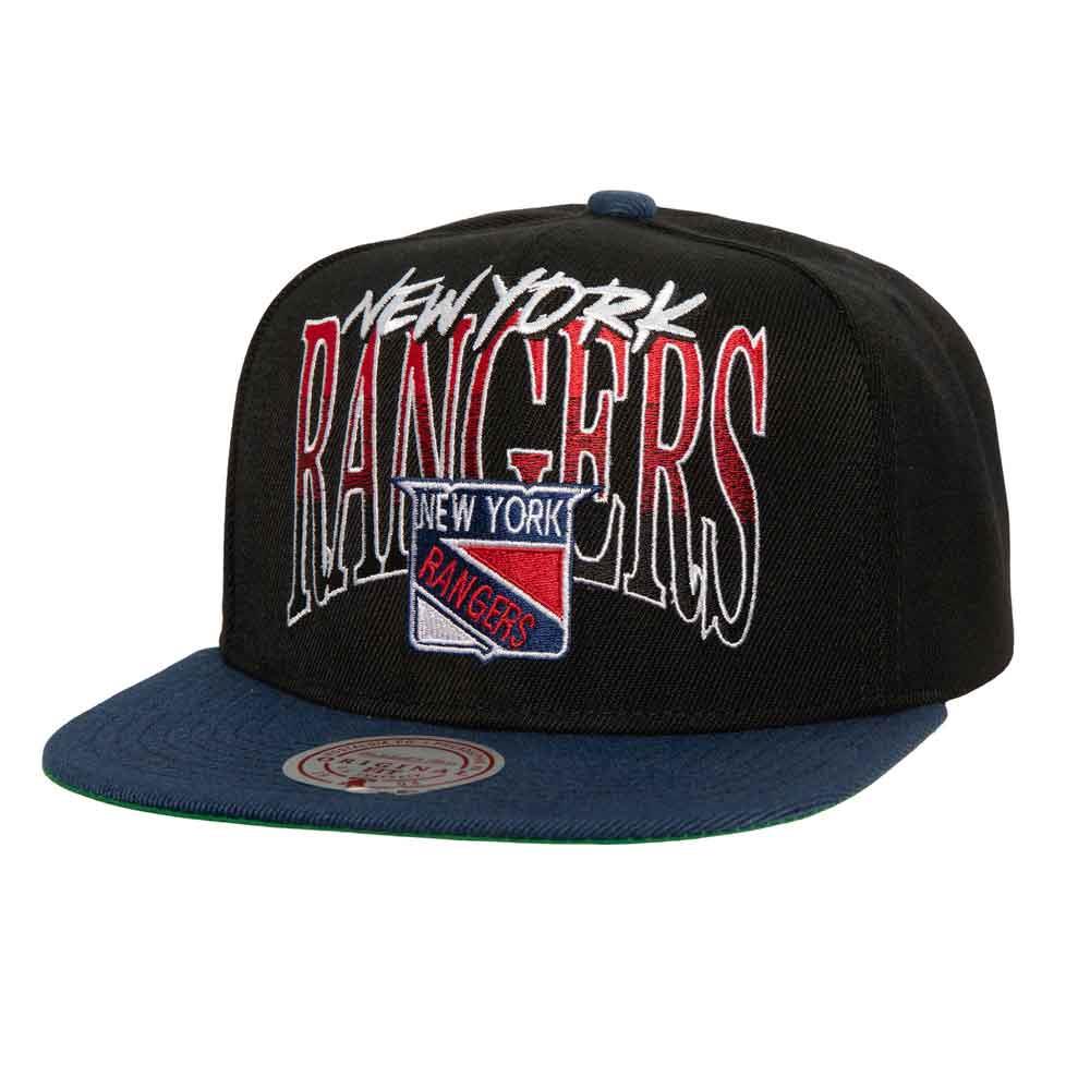 Mitchell Ness Rise Up Snapback Hat New York Rangers Adult Pure Goalie Equipment