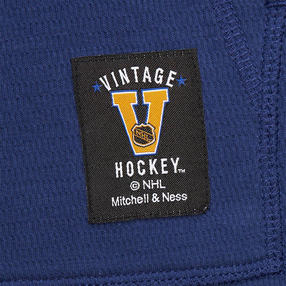 Mitchell & Ness Thermal Hooded Long Sleeve - New York