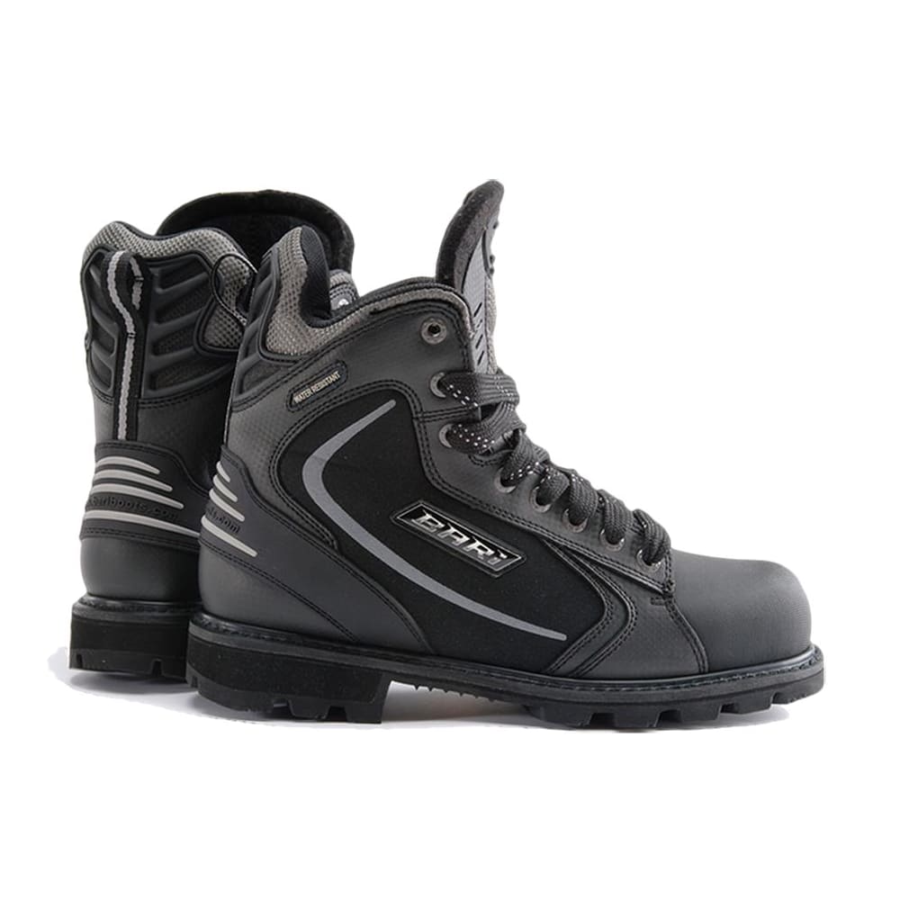 BARI BLACK THINSULATE LACE UP HOCKEY BOOTS SIZE 6 M BOYS BARRI BLACK THINSULATE LACE UP HOCKEY BOOTS 6.5 M | eBay main image 4