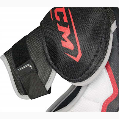 Asymmetrical, Adjustable Floating Bicep Protection (CCM U + 03 Shoulder Pads - Youth)