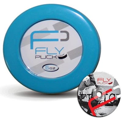 Blue (Encorehockey 6.0 Oz Stick Handling Training Fly Puck)