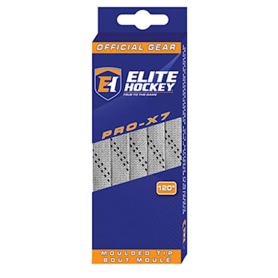  (Elite Hockey Pro-X7 Molded Tipped Laces)