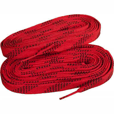 Red/Black (Elite Hockey Pro-X7 Molded Tipped Laces)