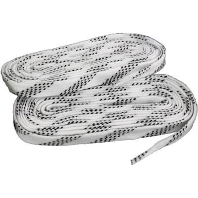 White/Black (Elite Hockey Pro-X7 Molded Tipped Laces)