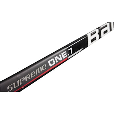Made With Bauer’s Famous GRIPTAC Texture (Bauer Supreme One.7 Grip Composite Stick - Senior)