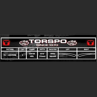 Blade Chart (Torspo Surge 321 Composite Stick - Senior)