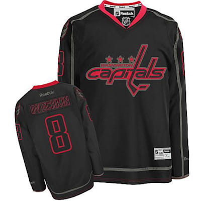Washington capitals black jersey top